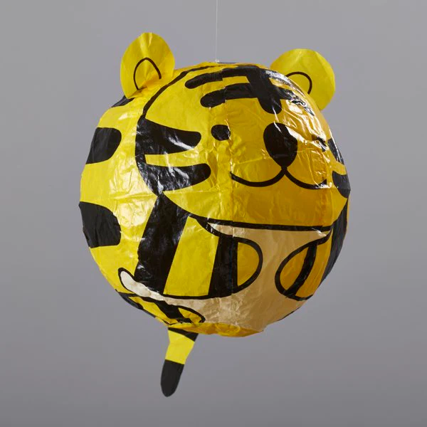 Japanse papieren ballon - tijger - Afbeelding 2