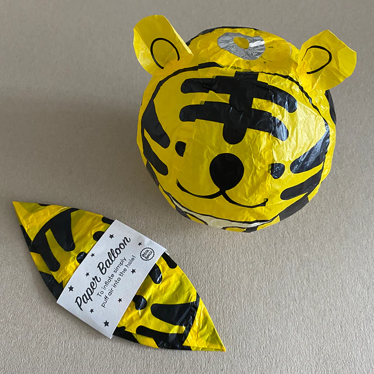 Japanse papieren ballon - tijger