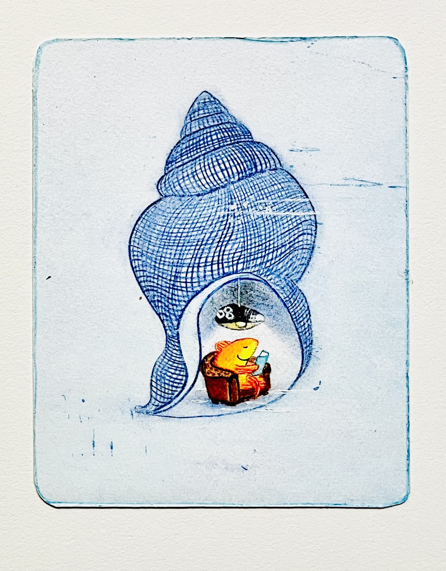 Marije Tolman - Goudvis - risoprint