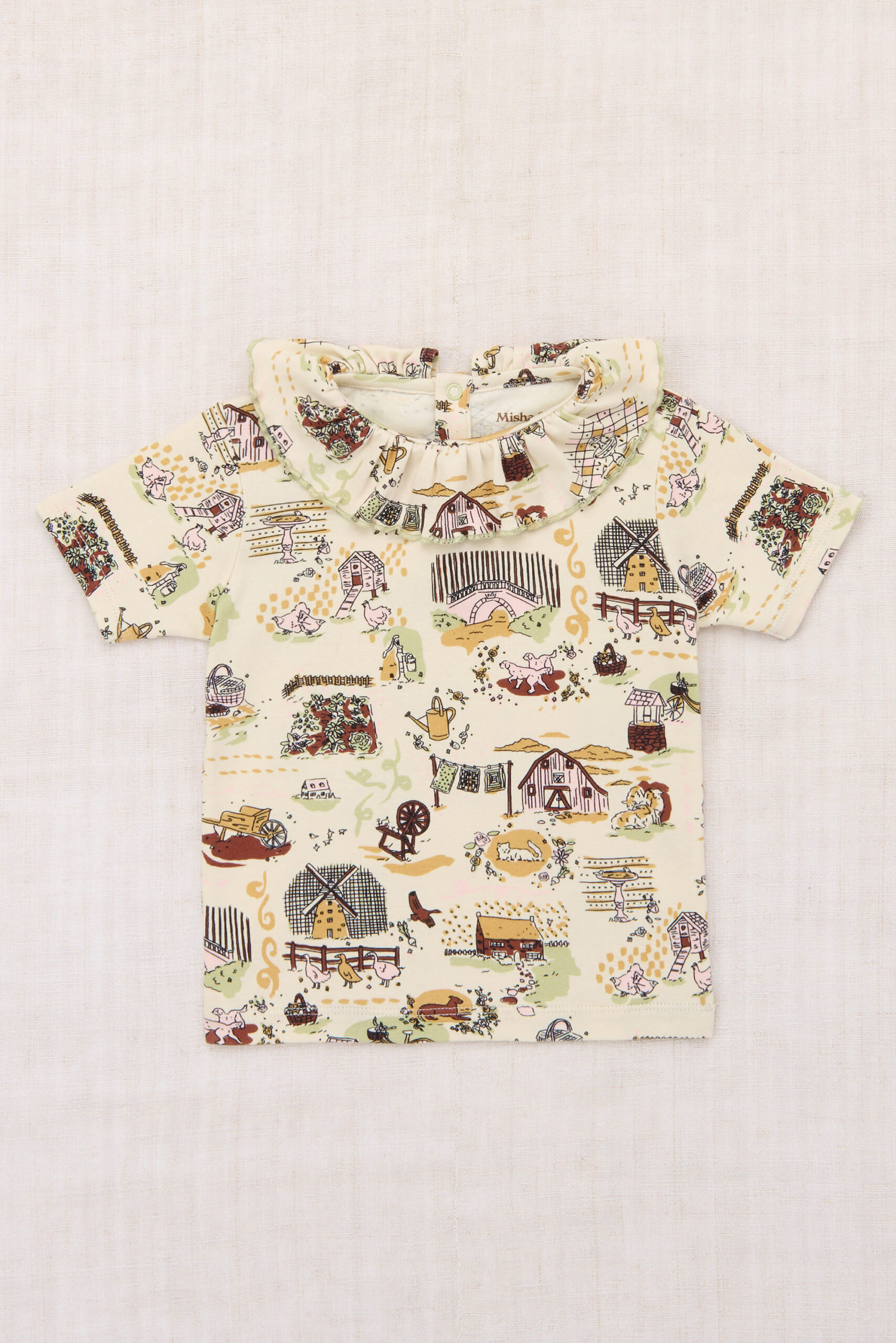 Misha & Puff paloma tee - marzipan storyland