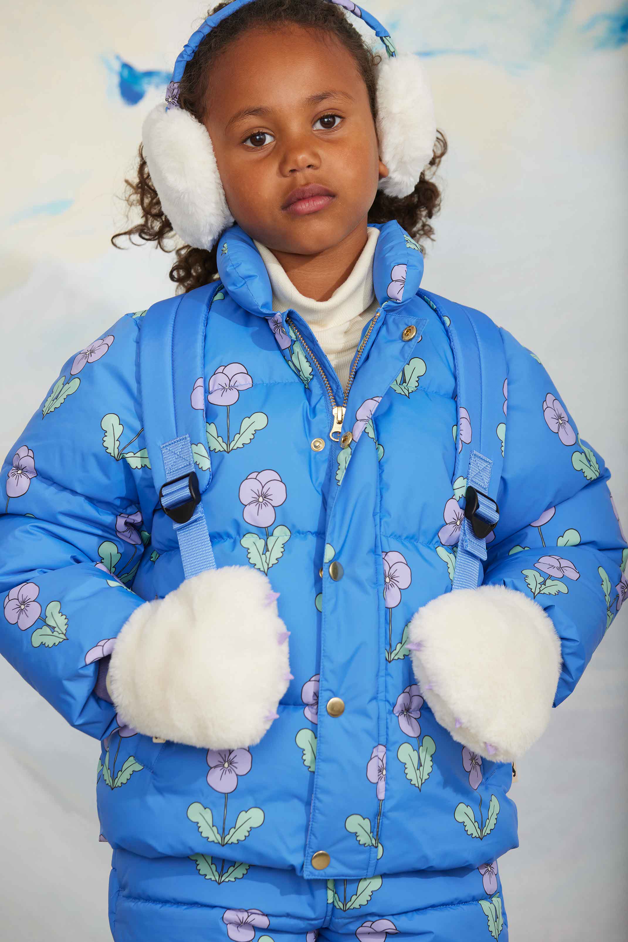 Mini Rodini city puffer - violas - Afbeelding 3