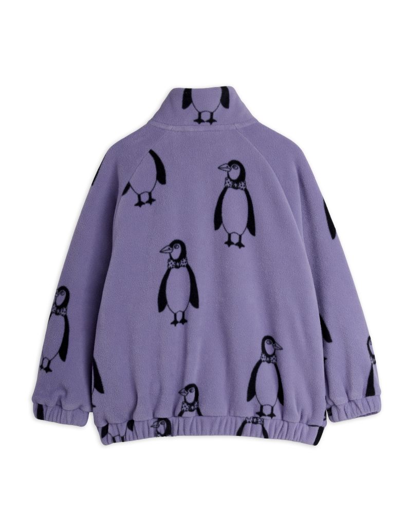 Mini Rodini fleece jacket - penguin - Afbeelding 2