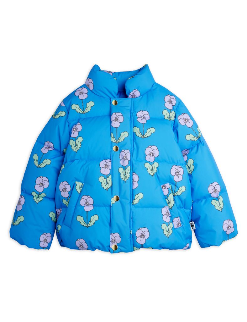 Mini Rodini city puffer - violas