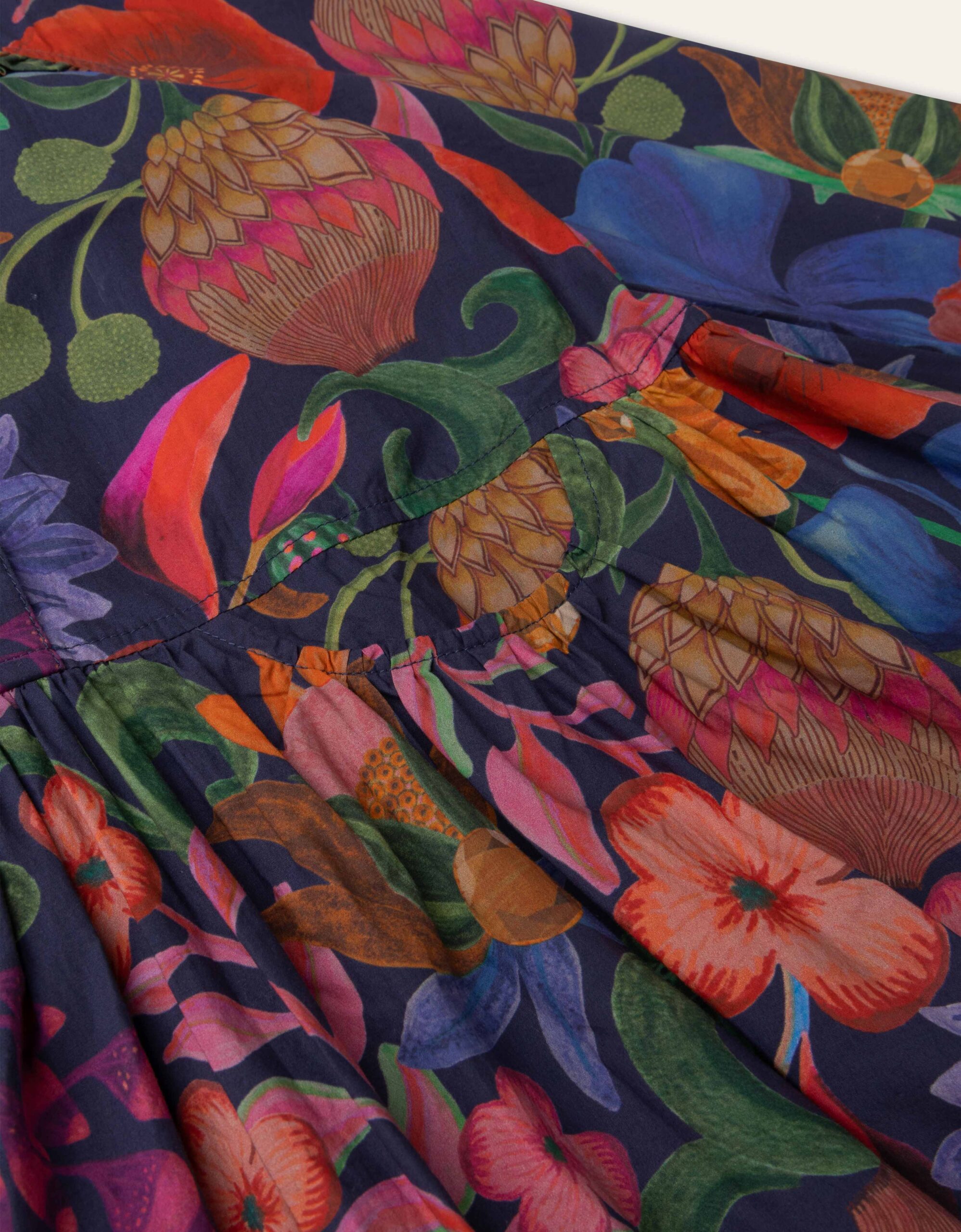 Oilily djuliette dress belle botanique - peacoat - Afbeelding 5