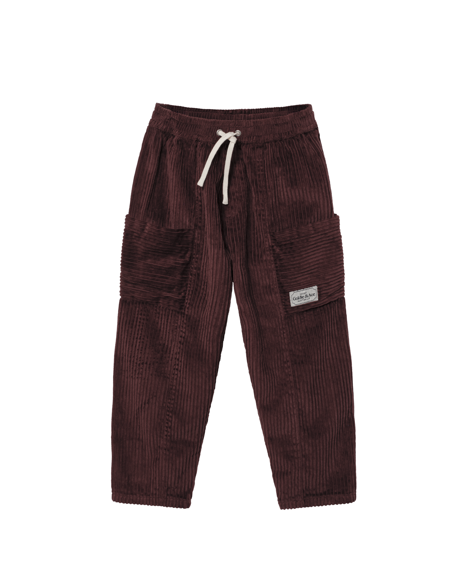 Goldie + Ace corduroy kit pocket pants - brown