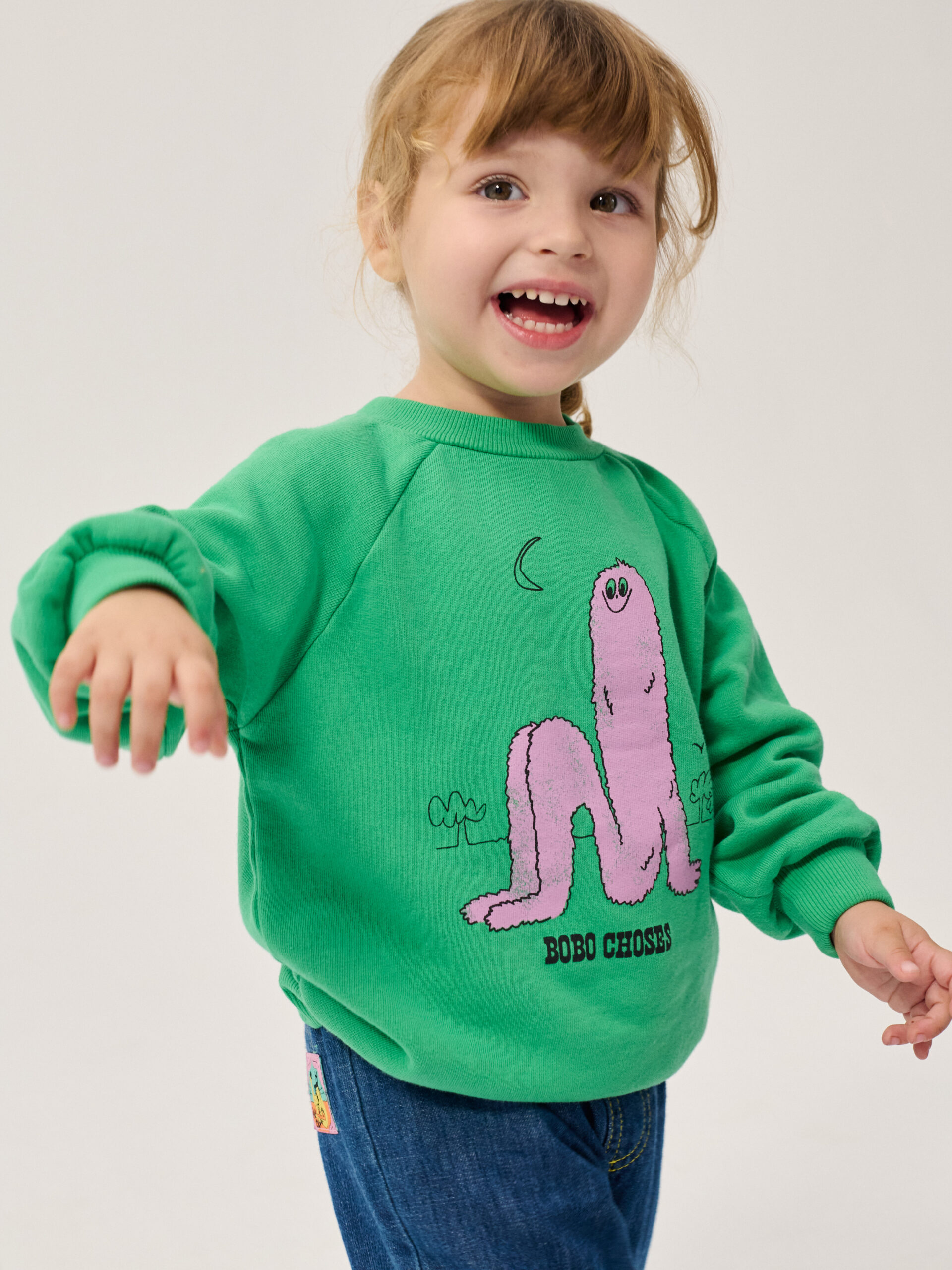 Bobo Choses baby sweatshirt - long pinky puff - Afbeelding 2
