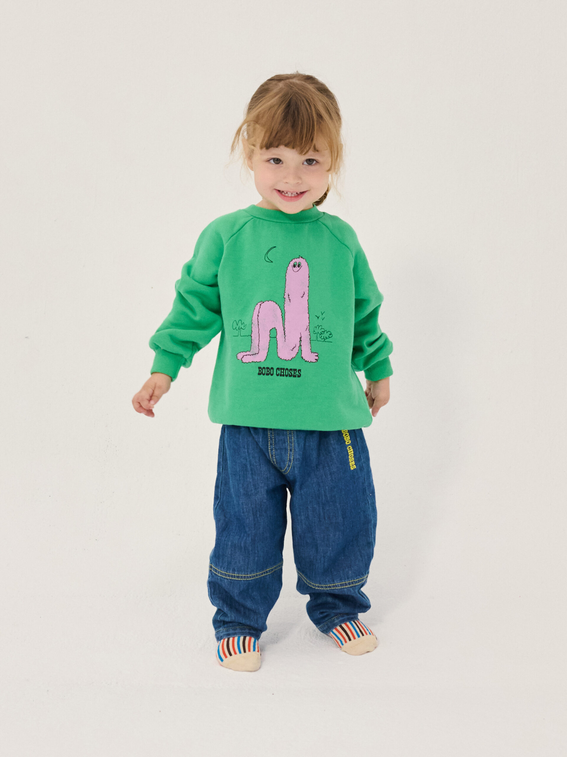 Bobo Choses baby sweatshirt - long pinky puff - Afbeelding 3