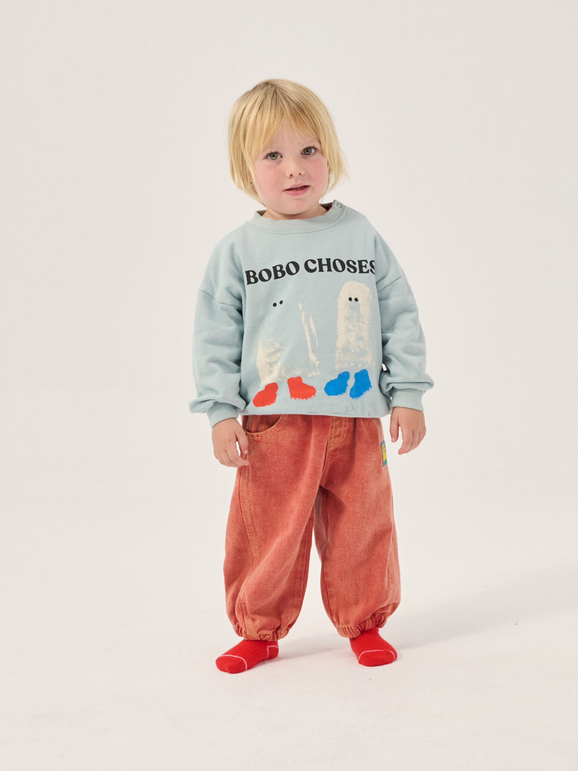 Bobo Choses baby sweatshirt - booty ghosts - Afbeelding 4