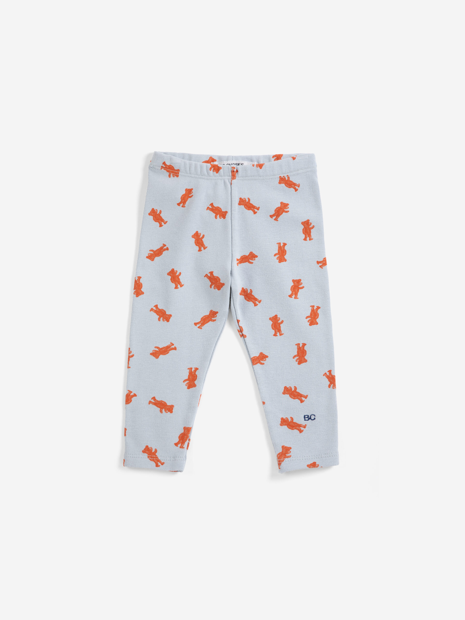 Bobo Choses baby leggings - softpaw monster all over