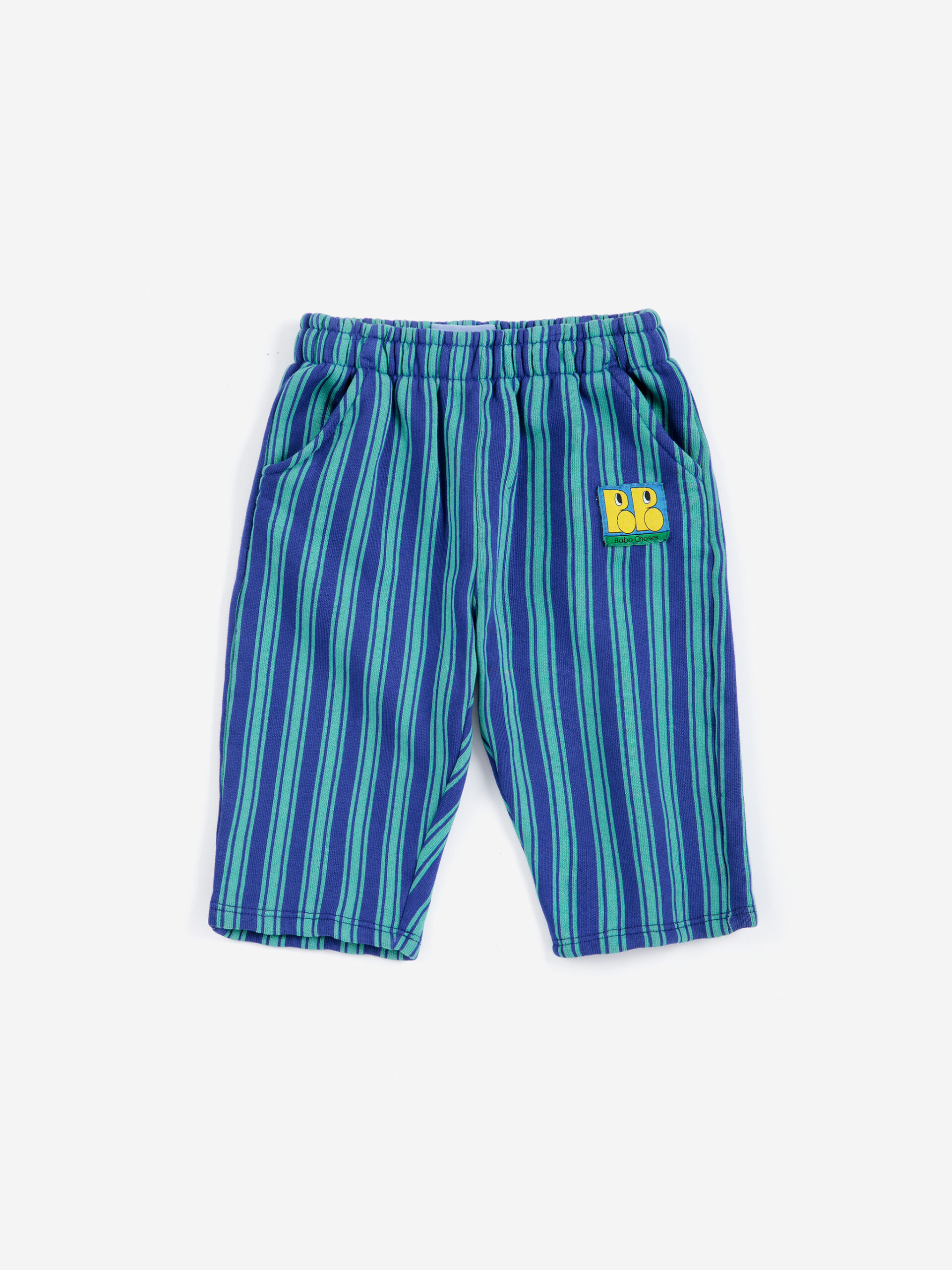 Bobo Choses baby stripes jogging pant - Booo bo choses tag