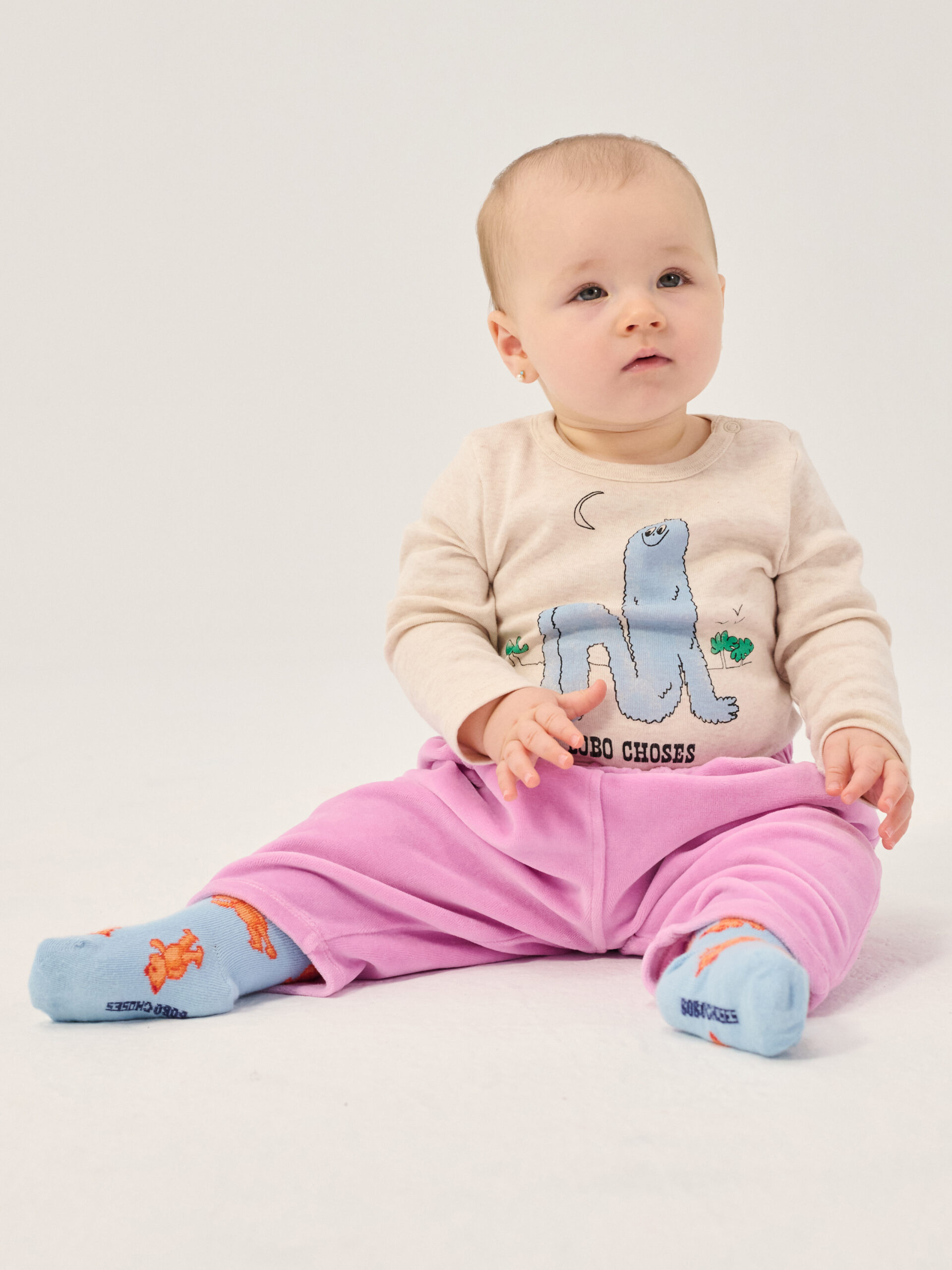 Bobo Choses baby jogging pants - BC velvet - Afbeelding 5
