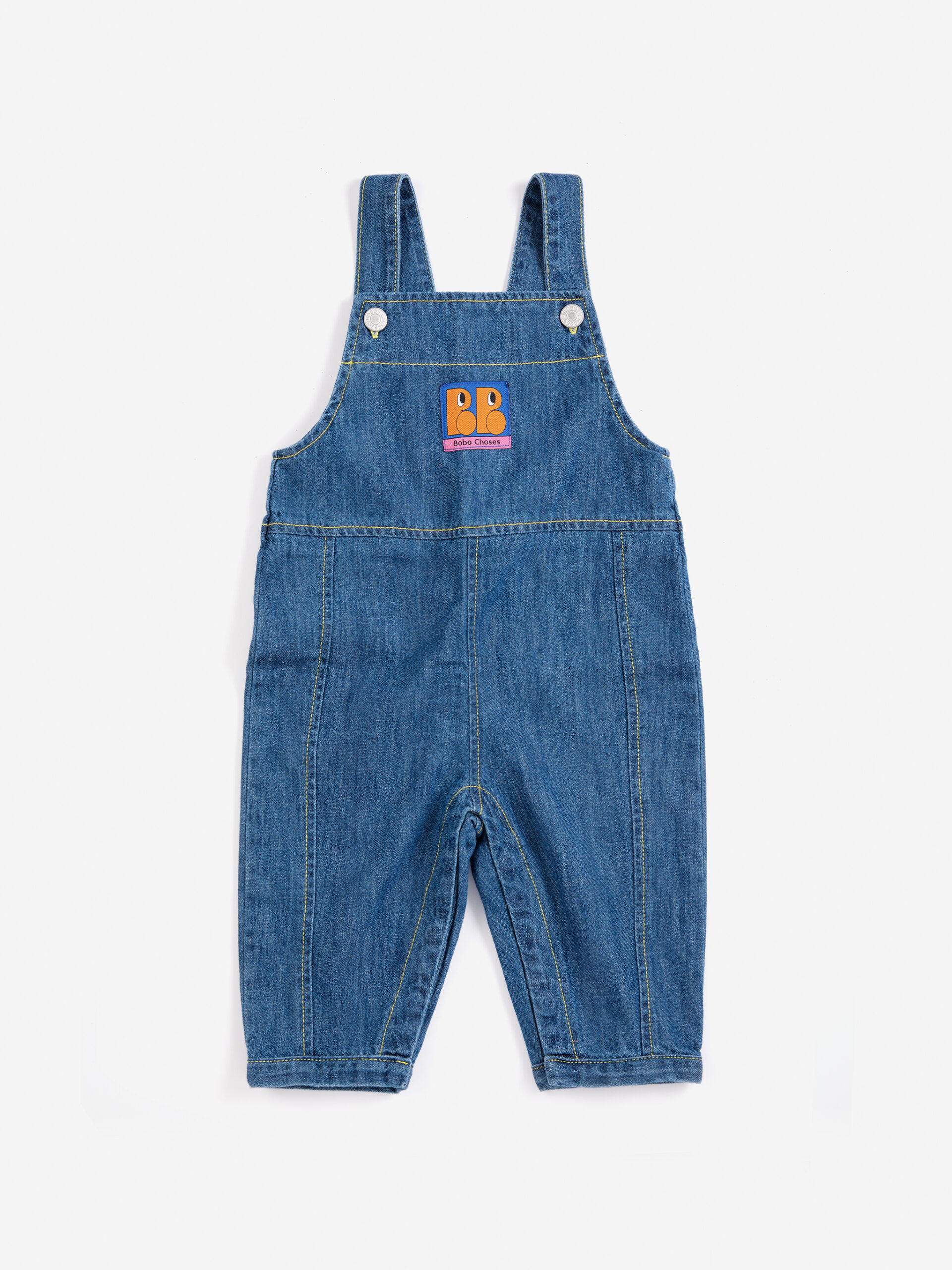 Bobo Choses baby denim overall - Booo bo choses tag - Afbeelding 2