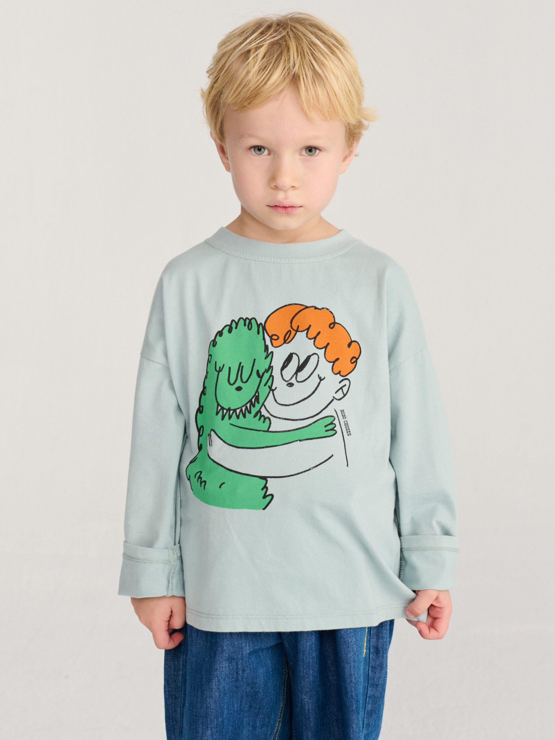 Bobo Choses t-shirt - hug hairy monster