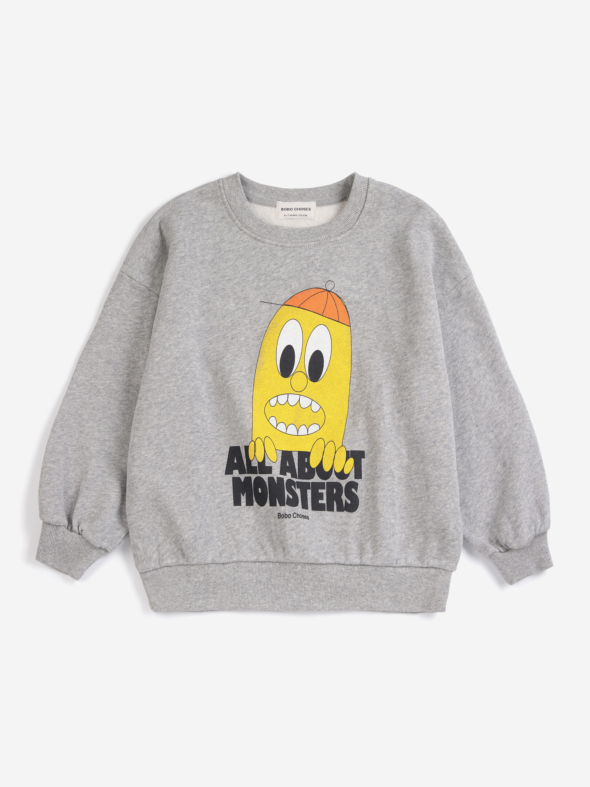 Bobo Choses sweatshirt - bigtooth lemon