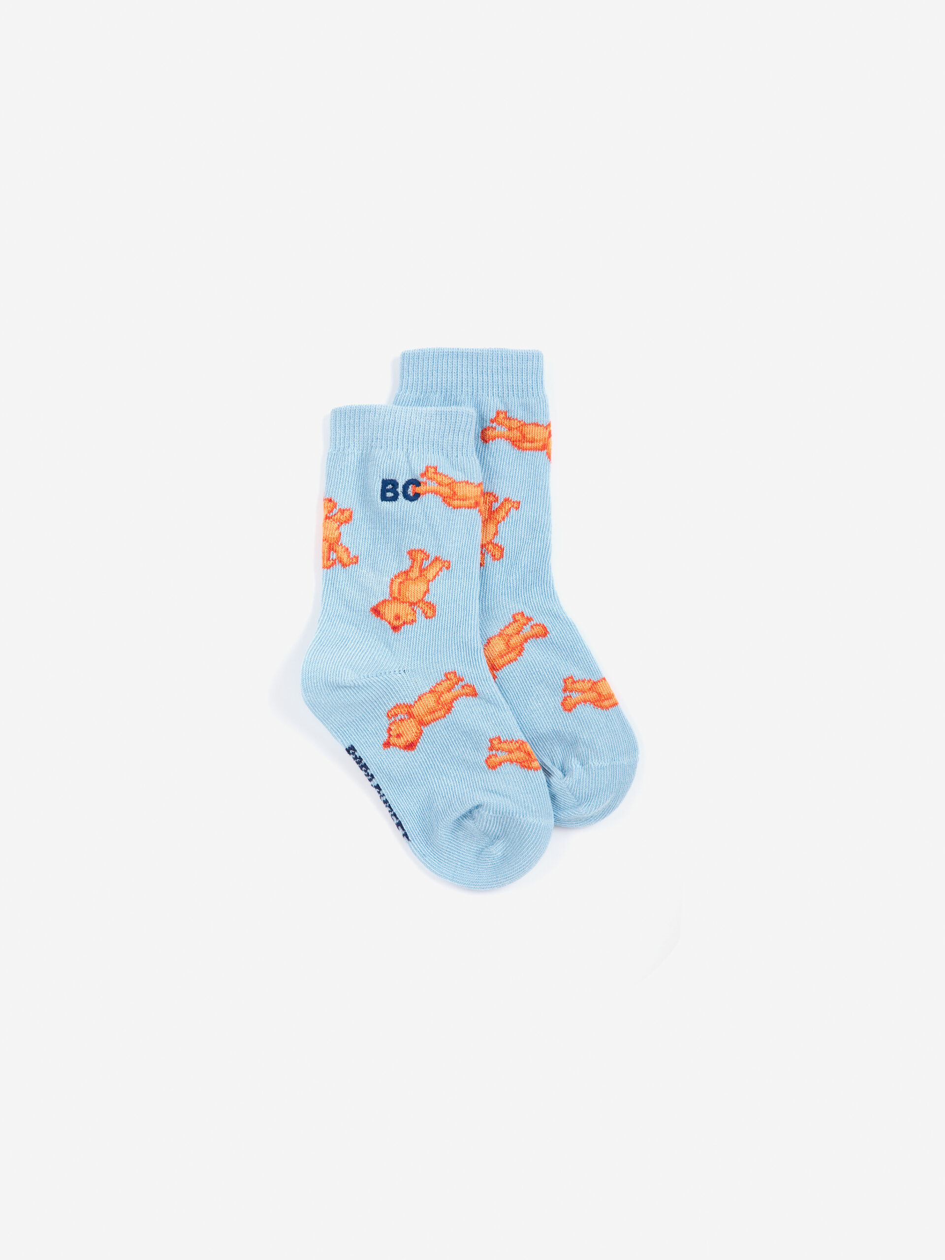 Bobo Choses baby socks - softpaw monster all over