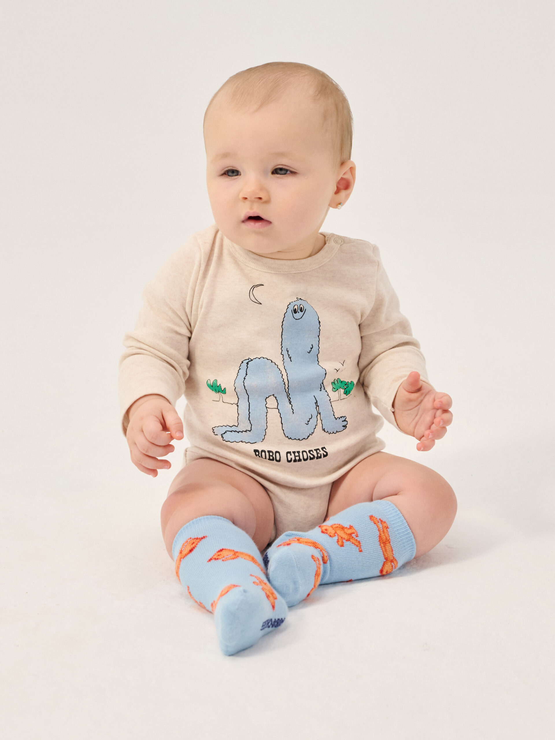 Bobo Choses baby socks - softpaw monster all over - Afbeelding 4