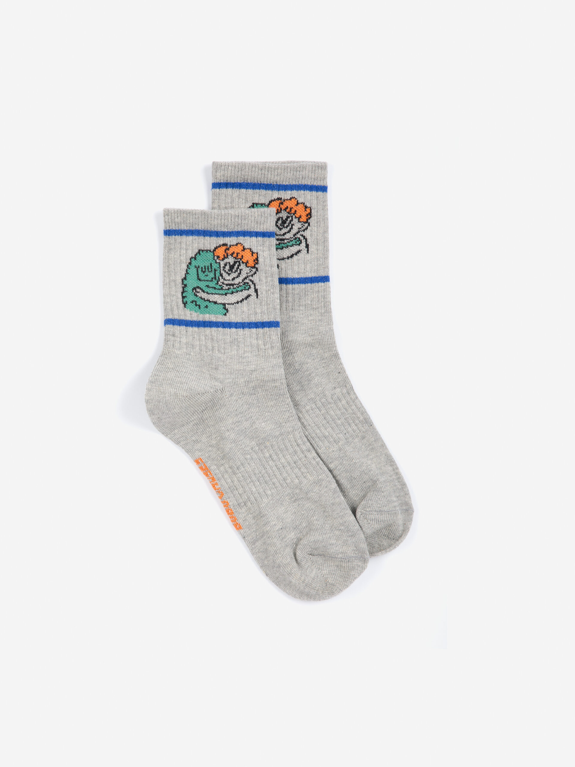 Bobo Choses short socks - hug hairy monster