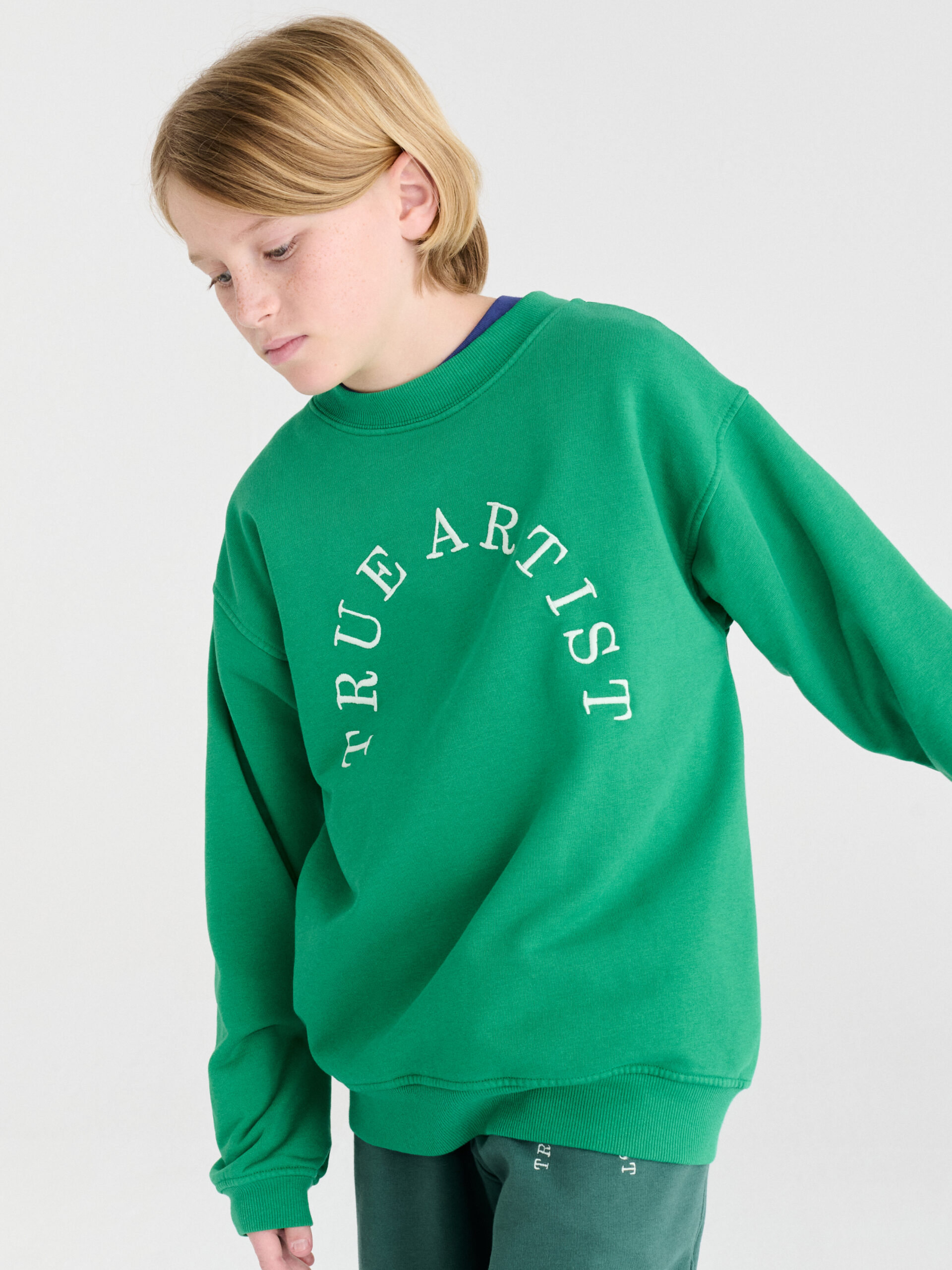 True Artist sweatshirt no. 10 - pine green