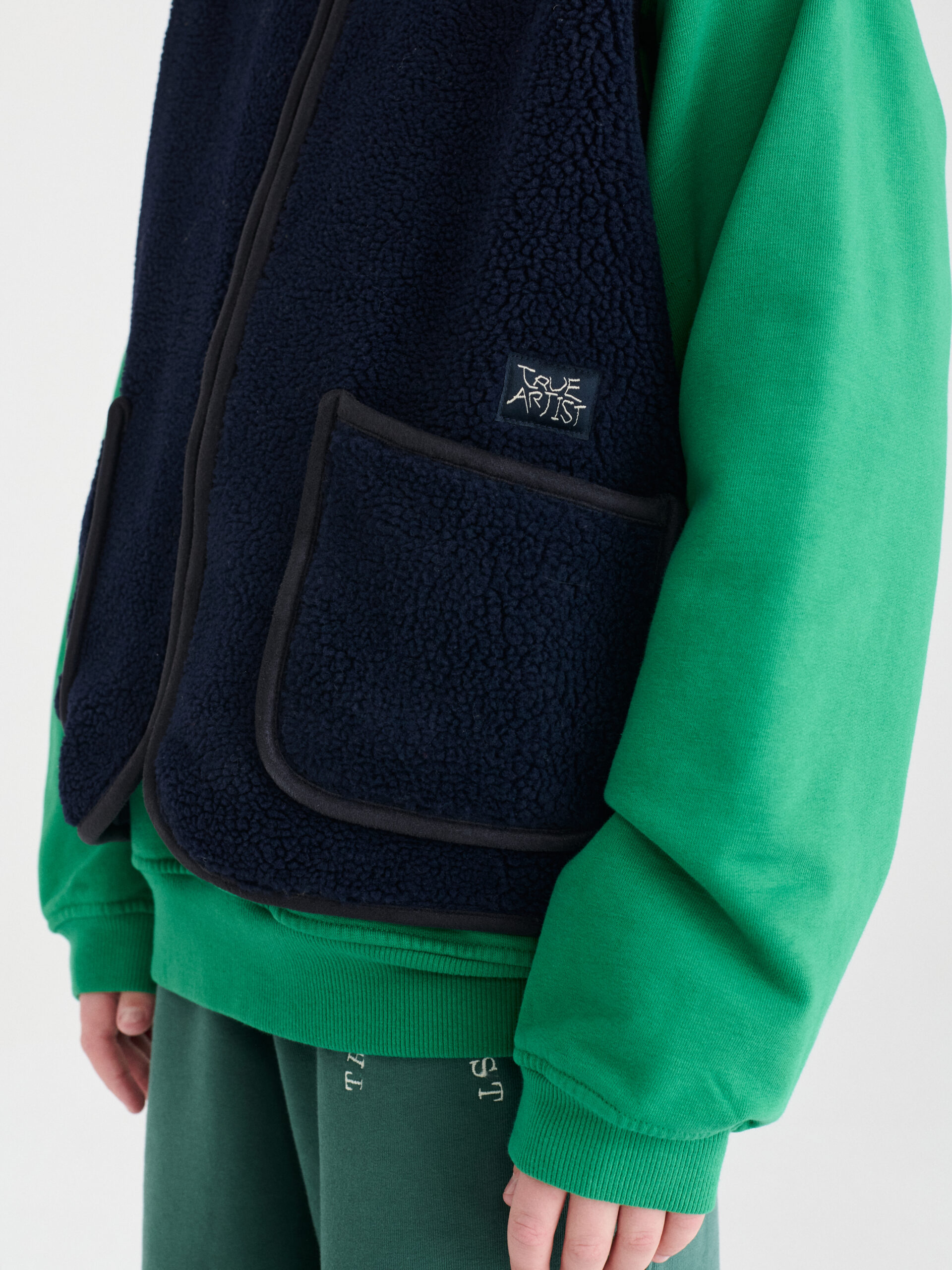 True Artist vest no. 06 - night blue - Afbeelding 6