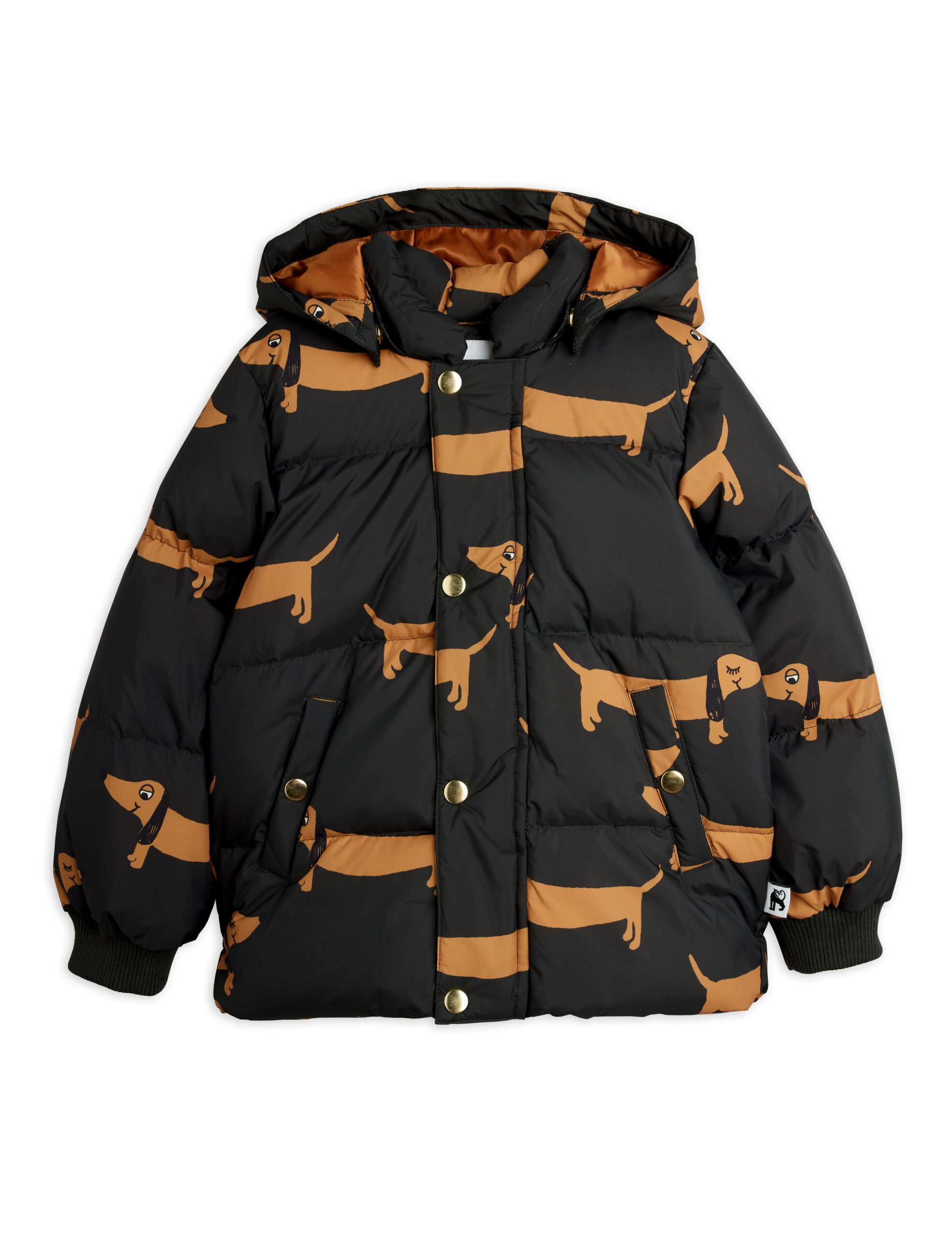 Mini Rodini hooded puffer - dog