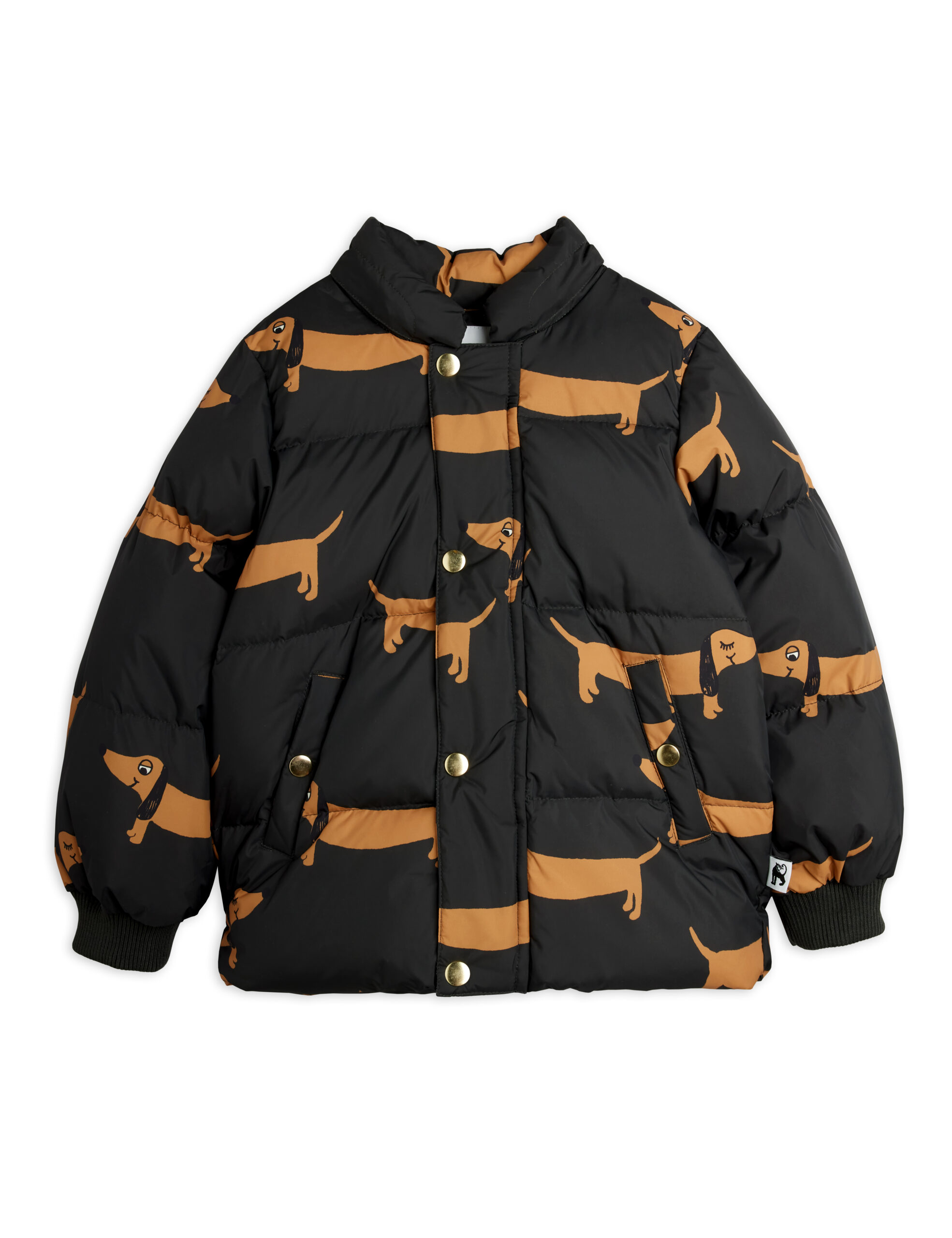 Mini Rodini hooded puffer - dog - Afbeelding 2