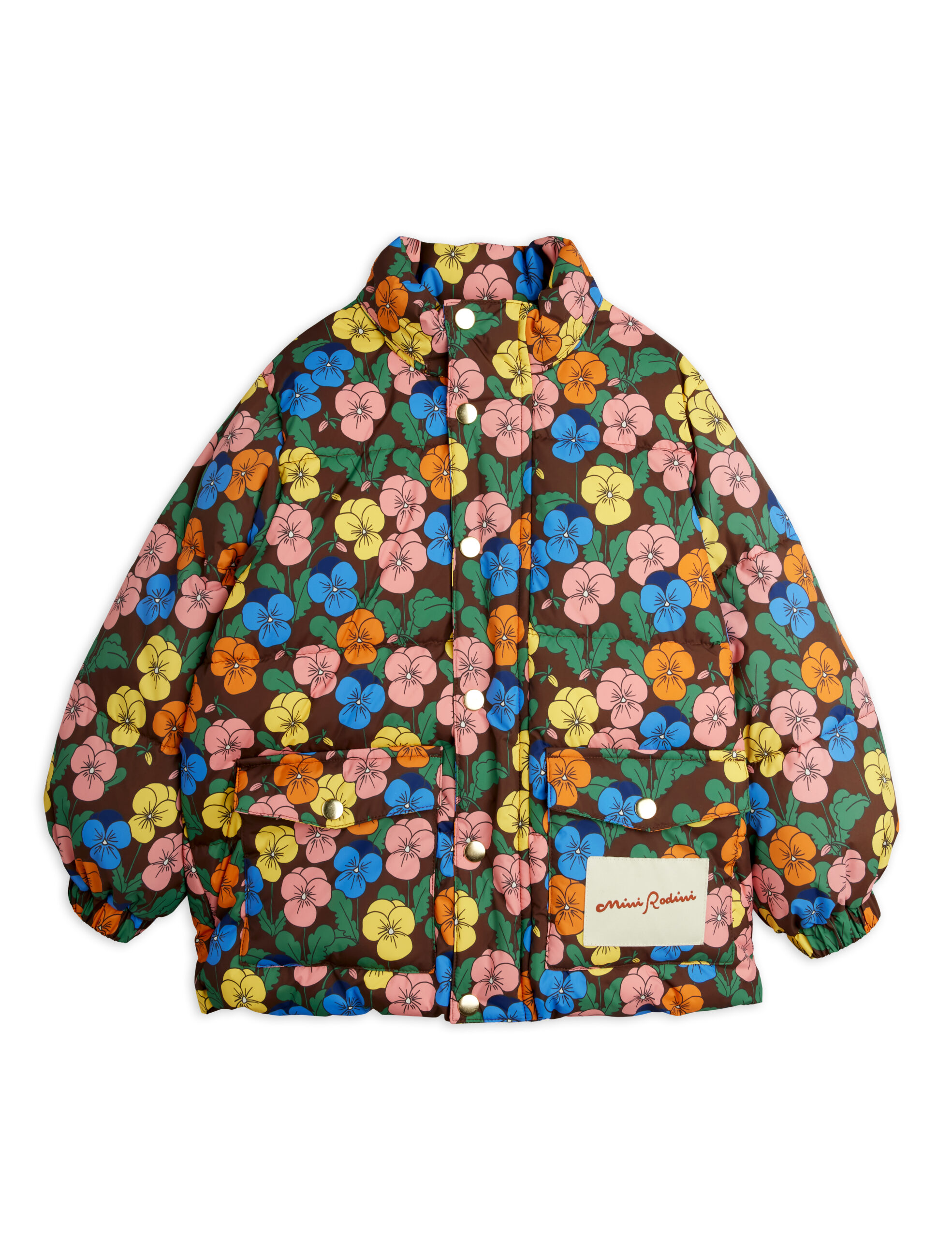 Mini Rodini heavy puffer - violas - Afbeelding 2