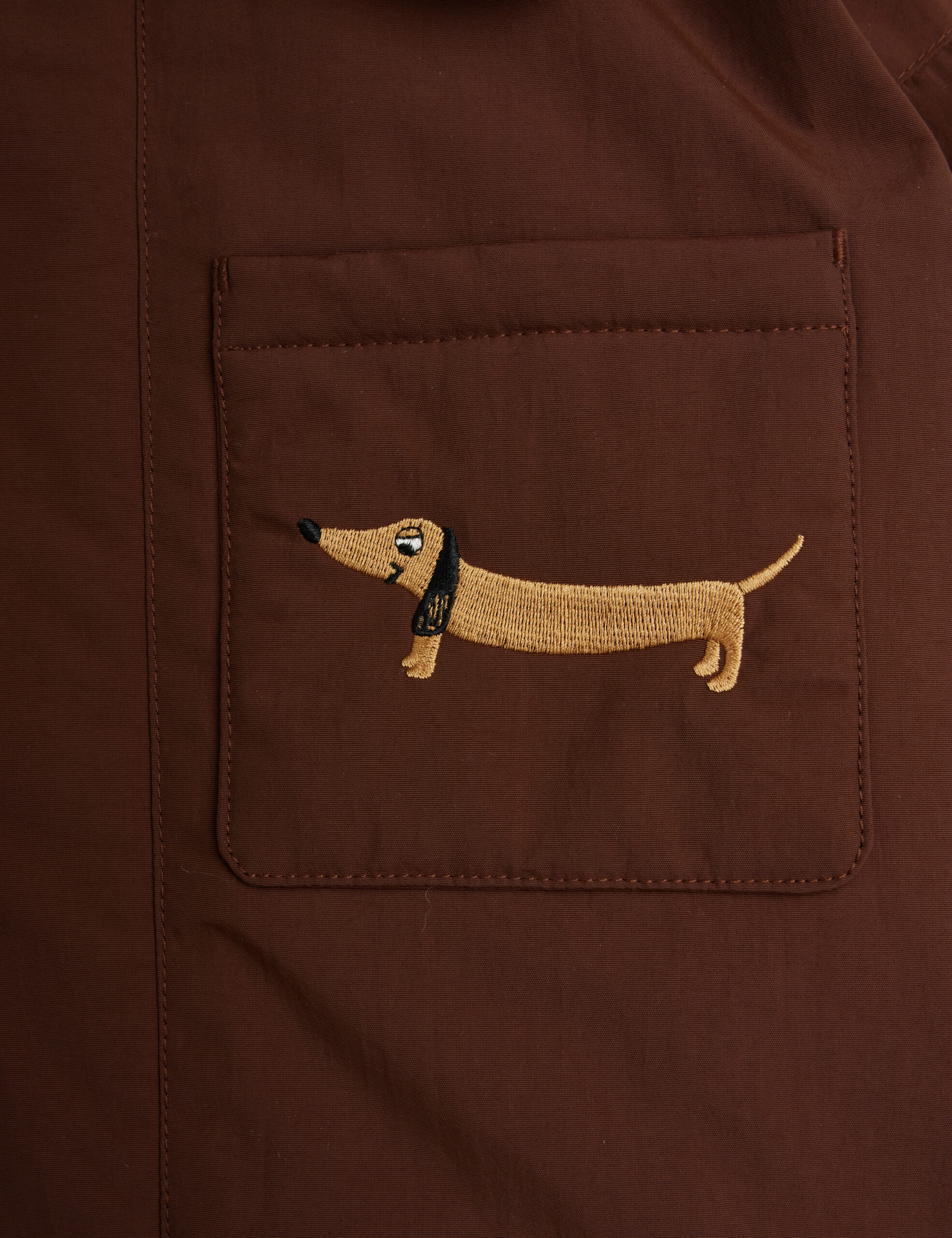 Mini Rodini padded parka with faux fur collar - dog - Afbeelding 3