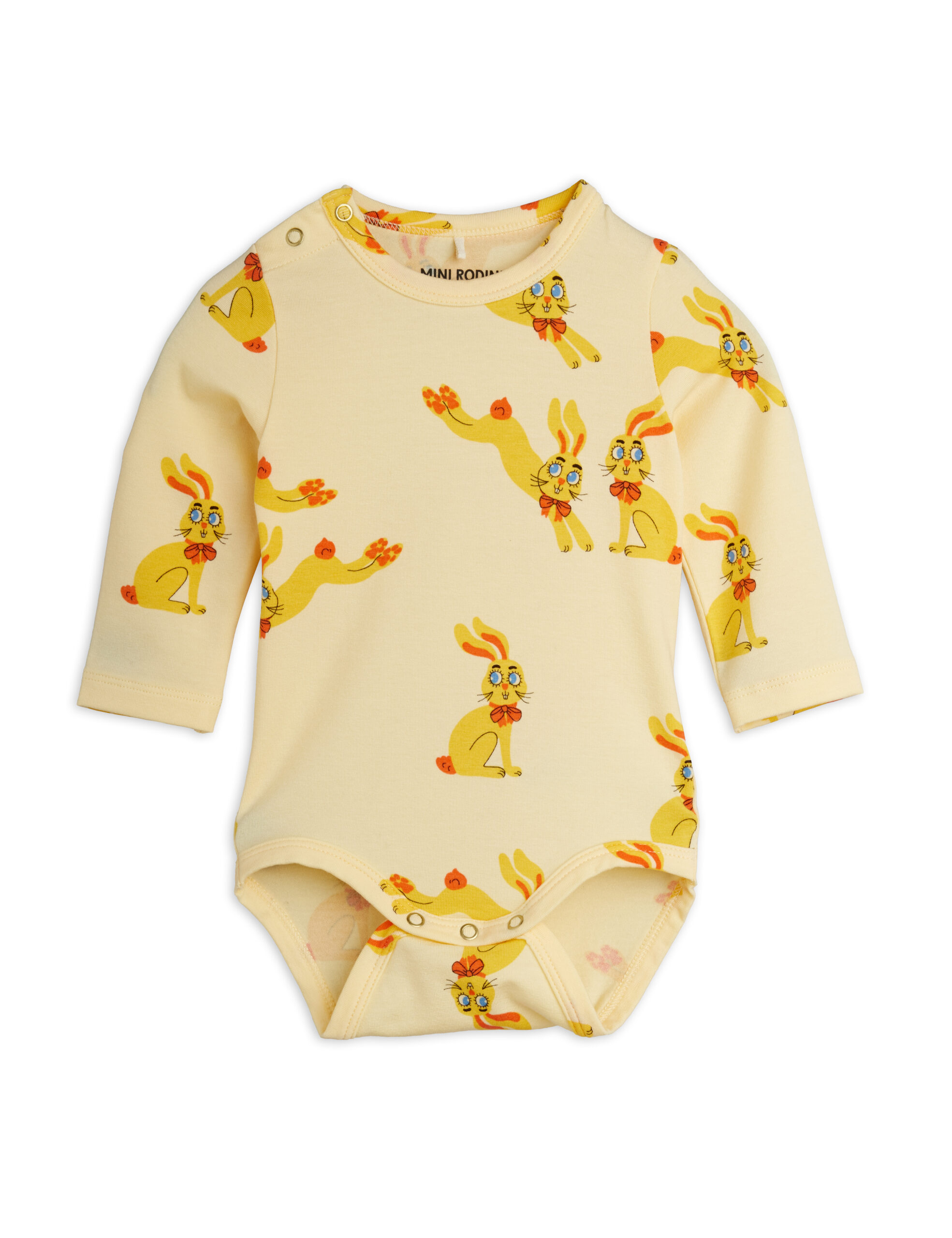 Mini Rodini baby body - rabbit