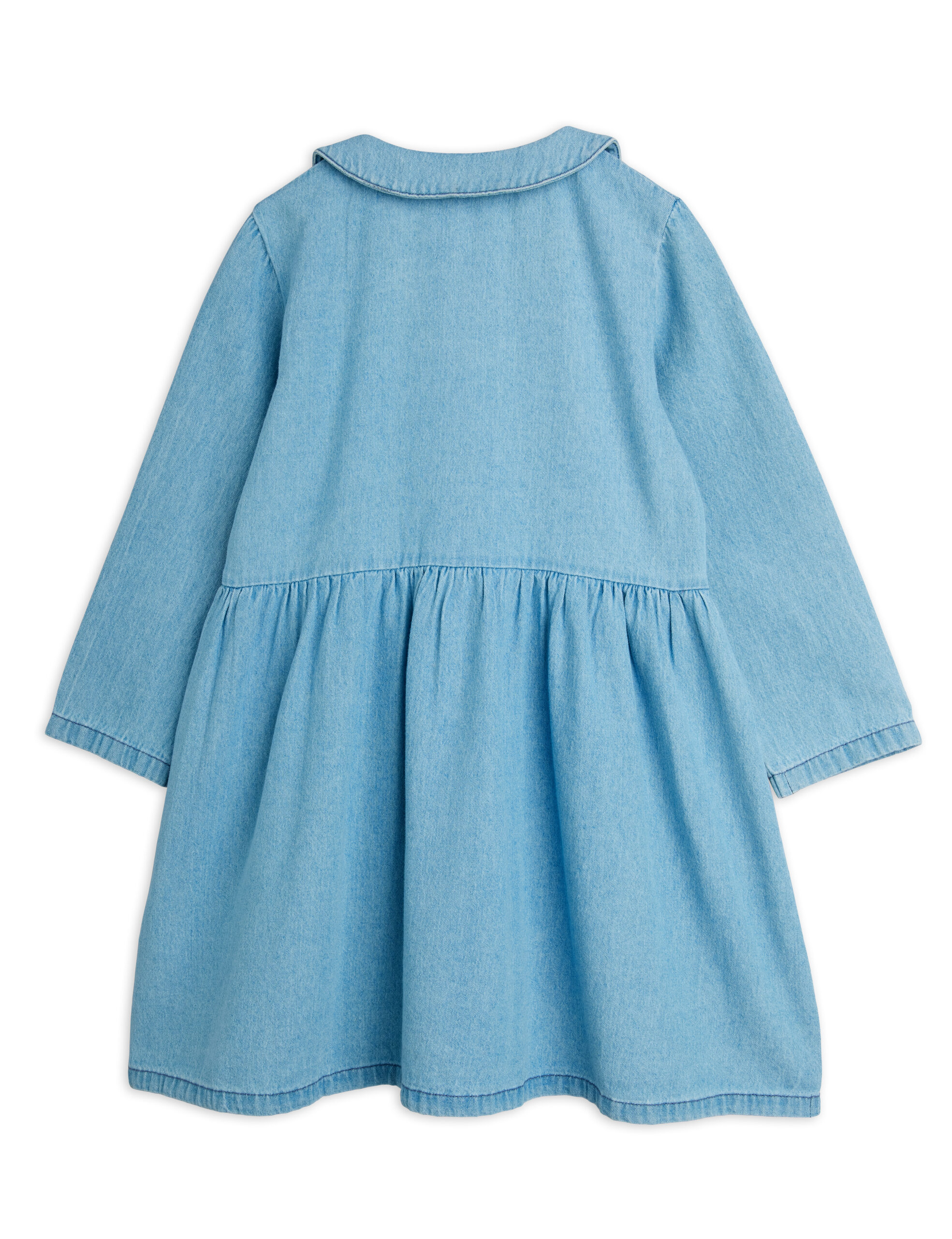 Mini Rodini denim woven dress - rabbit - Afbeelding 2