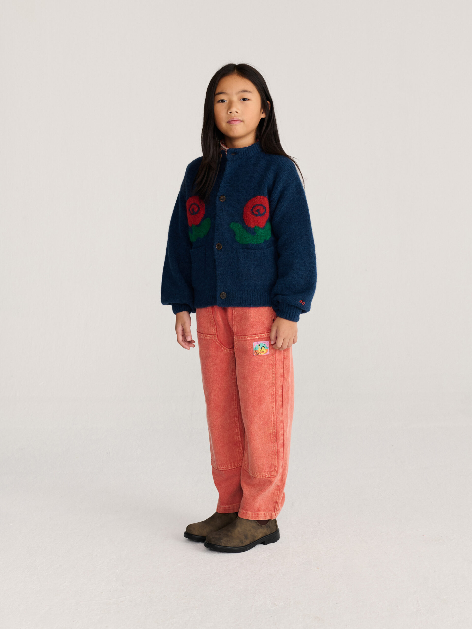 Bobo Choses cardigan - stamp bloom - Afbeelding 5