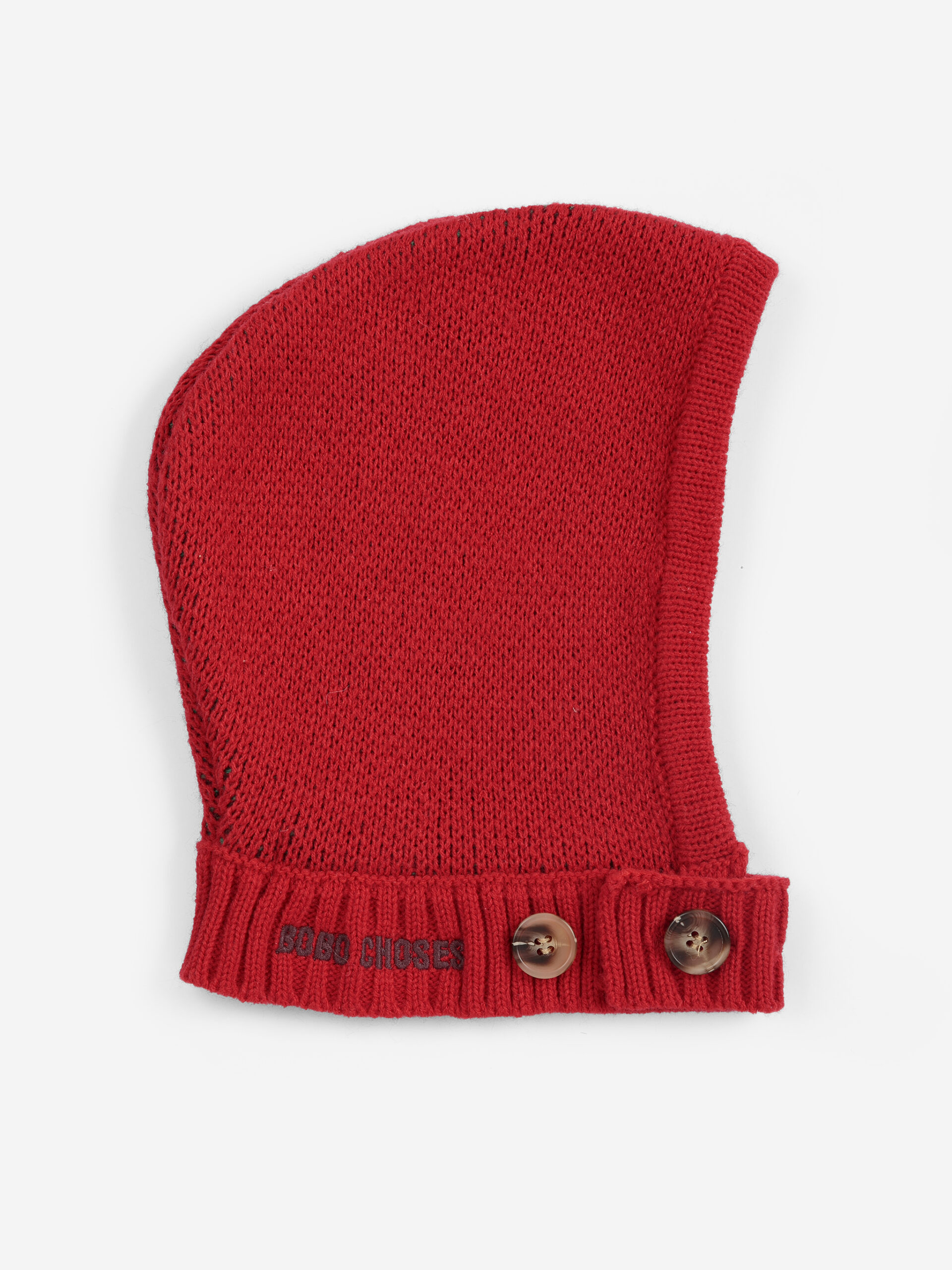 Bobo Choses baby knitted balaclava - blossom - Afbeelding 2