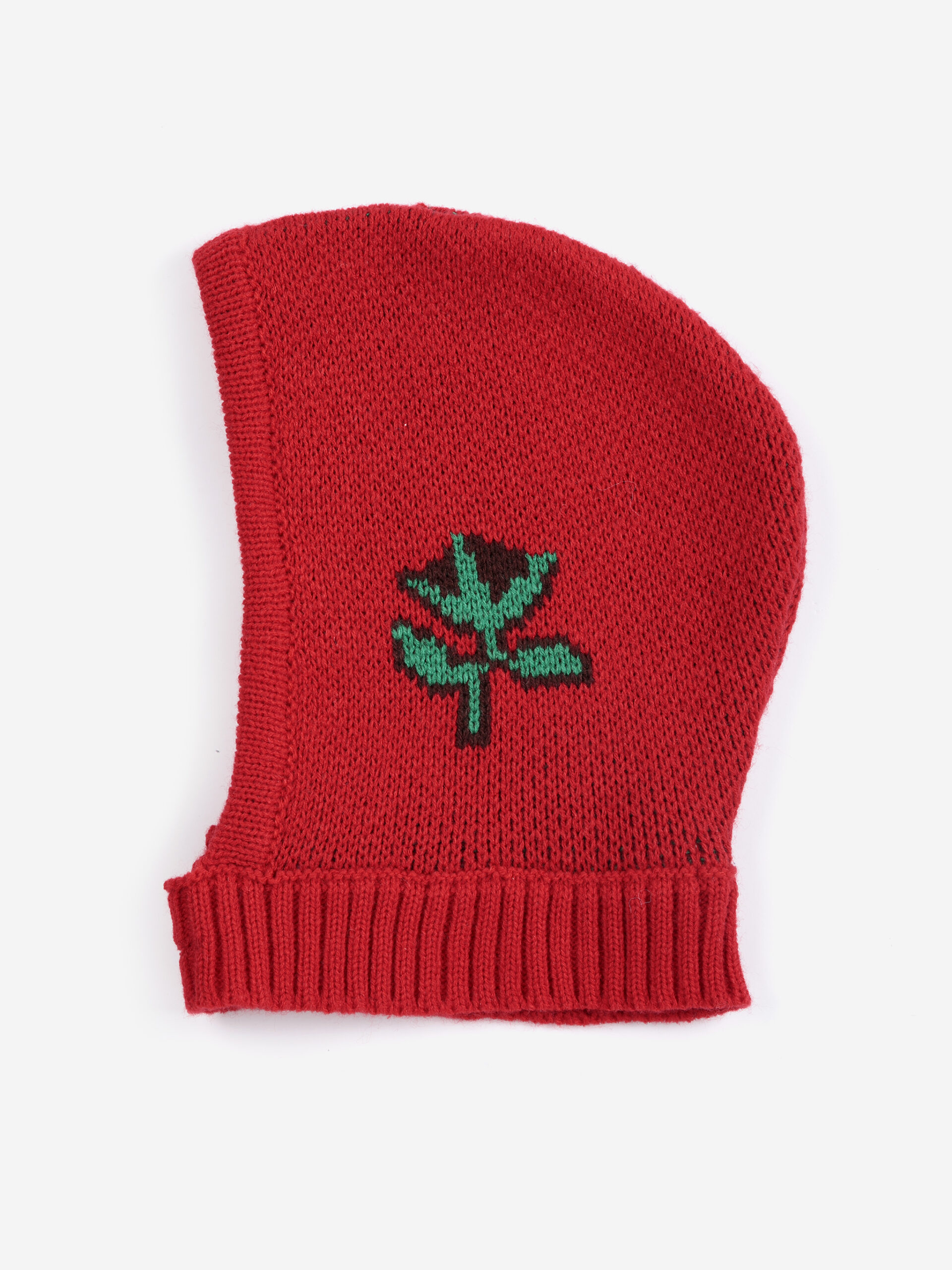 Bobo Choses baby knitted balaclava - blossom