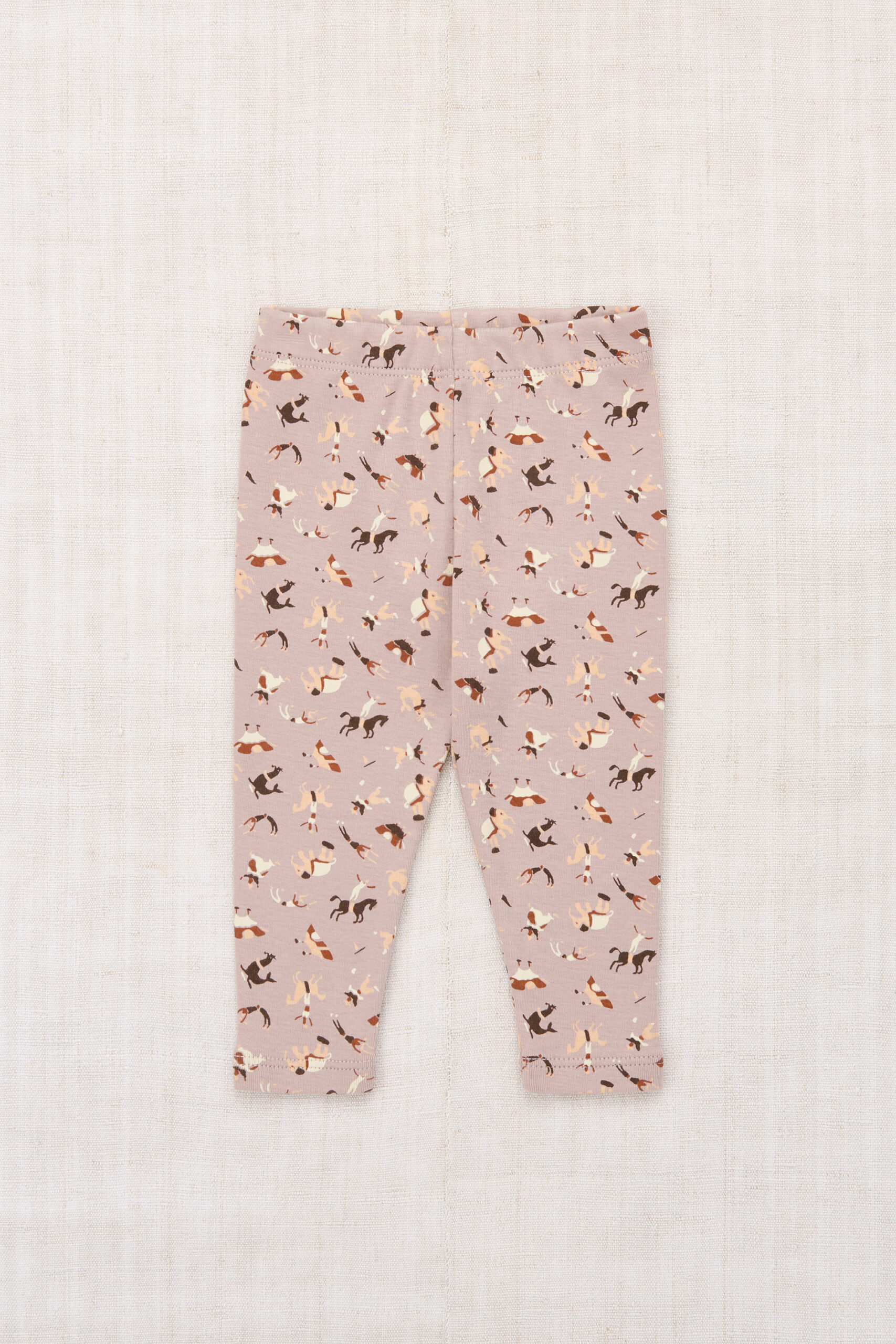 Misha & Puff baby legging - turtledove circus