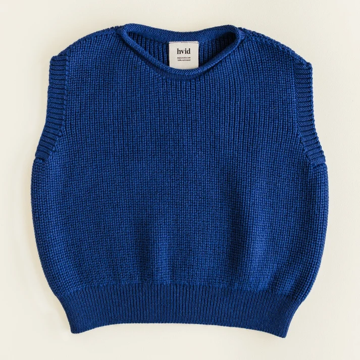 Hvid vest harvey - cobalt