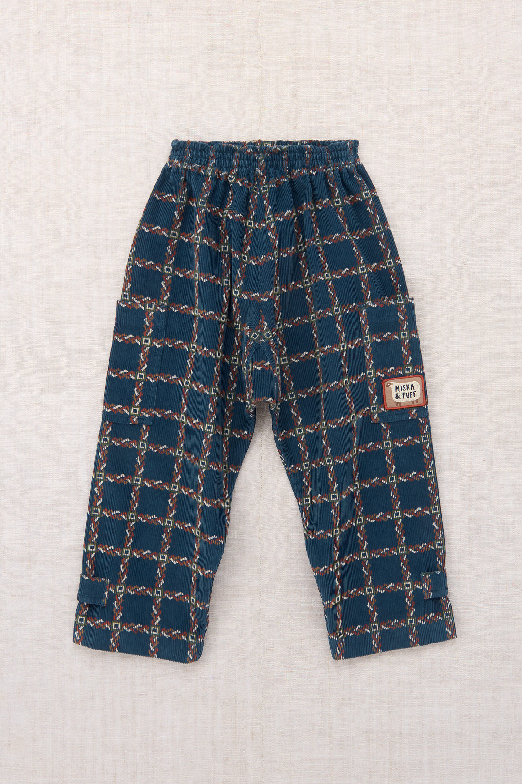 Misha & Puff corduroy yoshi pant - marine blue portico