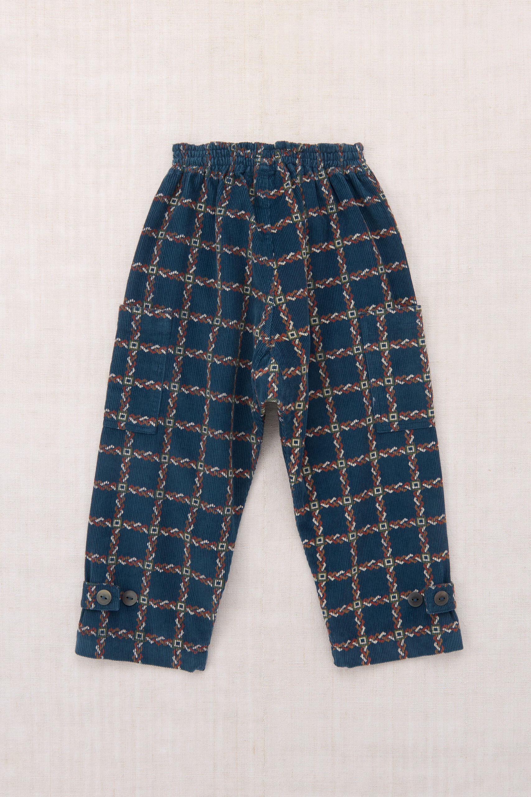 Misha & Puff corduroy yoshi pant - marine blue portico - Afbeelding 2