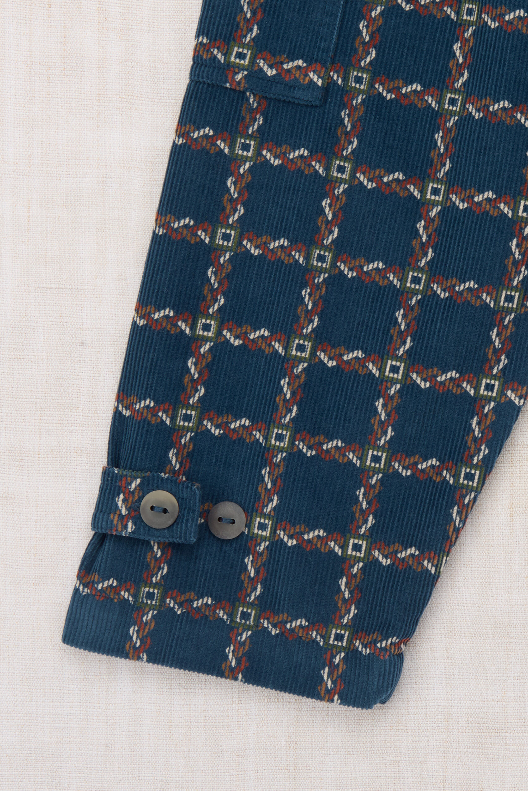 Misha & Puff corduroy yoshi pant - marine blue portico - Afbeelding 3