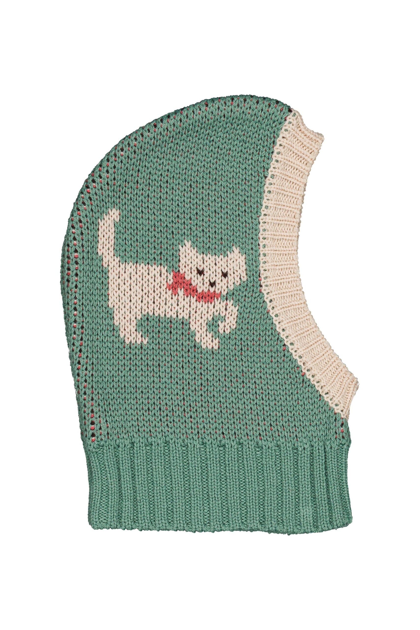 Hello Simone pinguin hood - kitty aqua