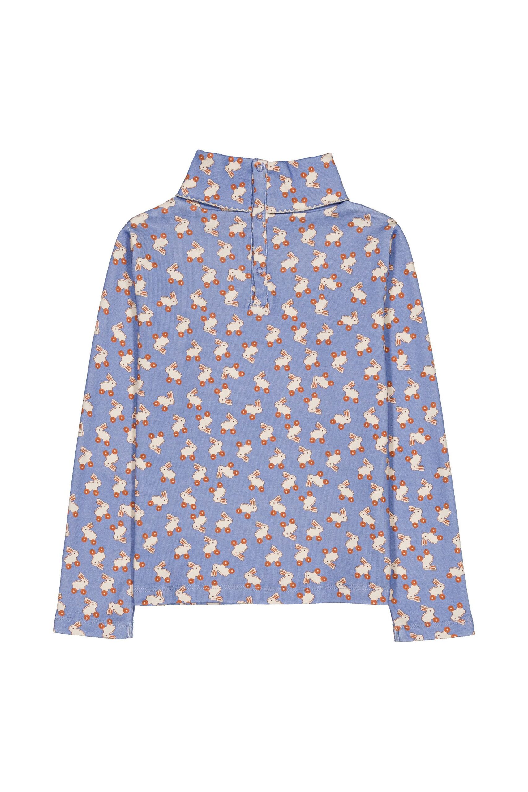 Hello Simone twiggy turtleneck - rabbit blue - Afbeelding 2