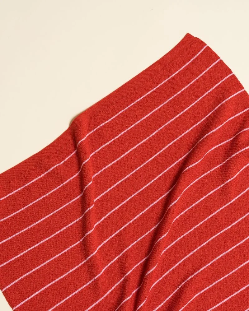 Hvid harry blanket - red/cotton candy - Afbeelding 4