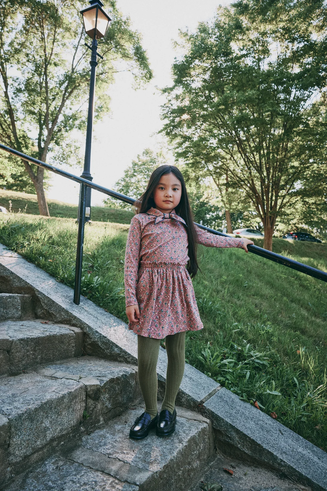 Misha & Puff scout top - antique rose millefleurs - Afbeelding 4