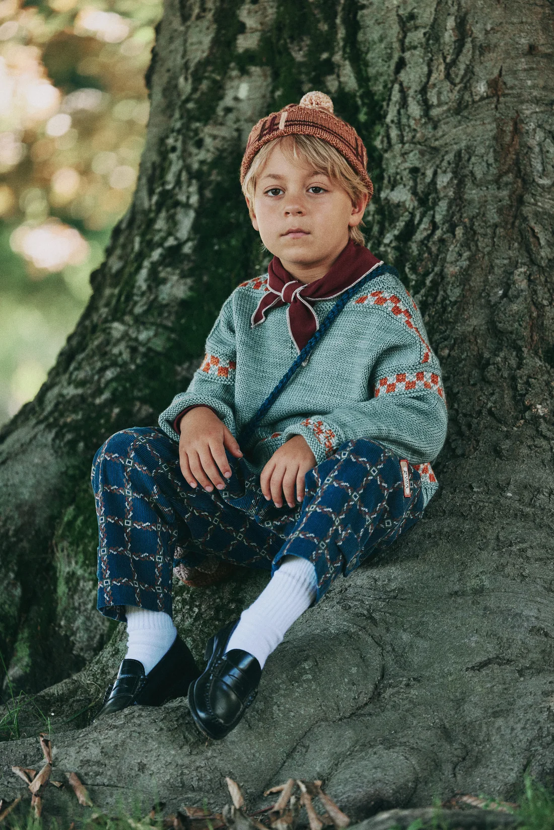 Misha & Puff corduroy yoshi pant - marine blue portico - Afbeelding 7