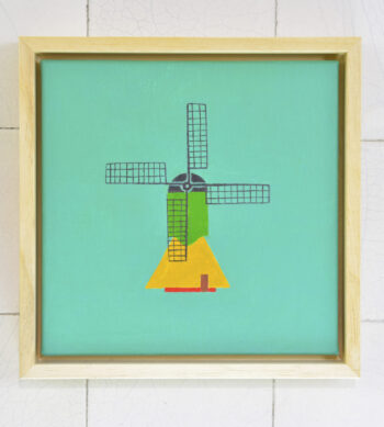 Milja Praagman schilderij - molen