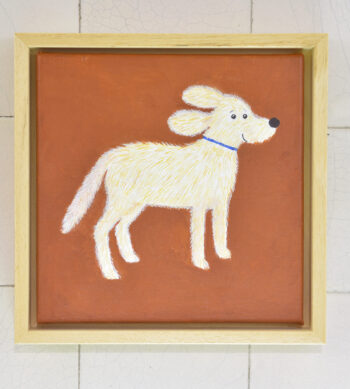 Milja Praagman schilderij - hond