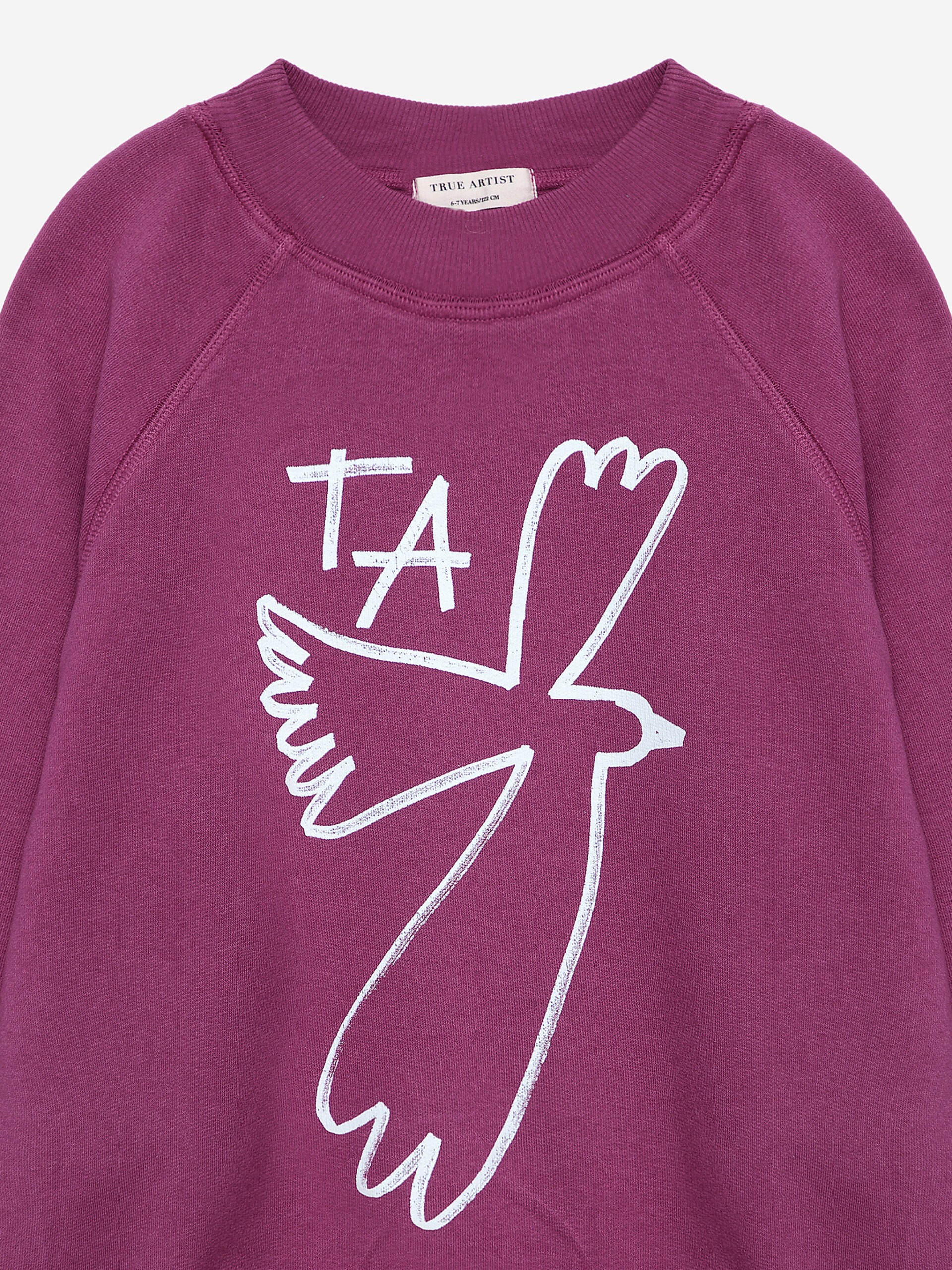 True Artist sweatshirt no. 01 - cherry fuchsia - Afbeelding 4