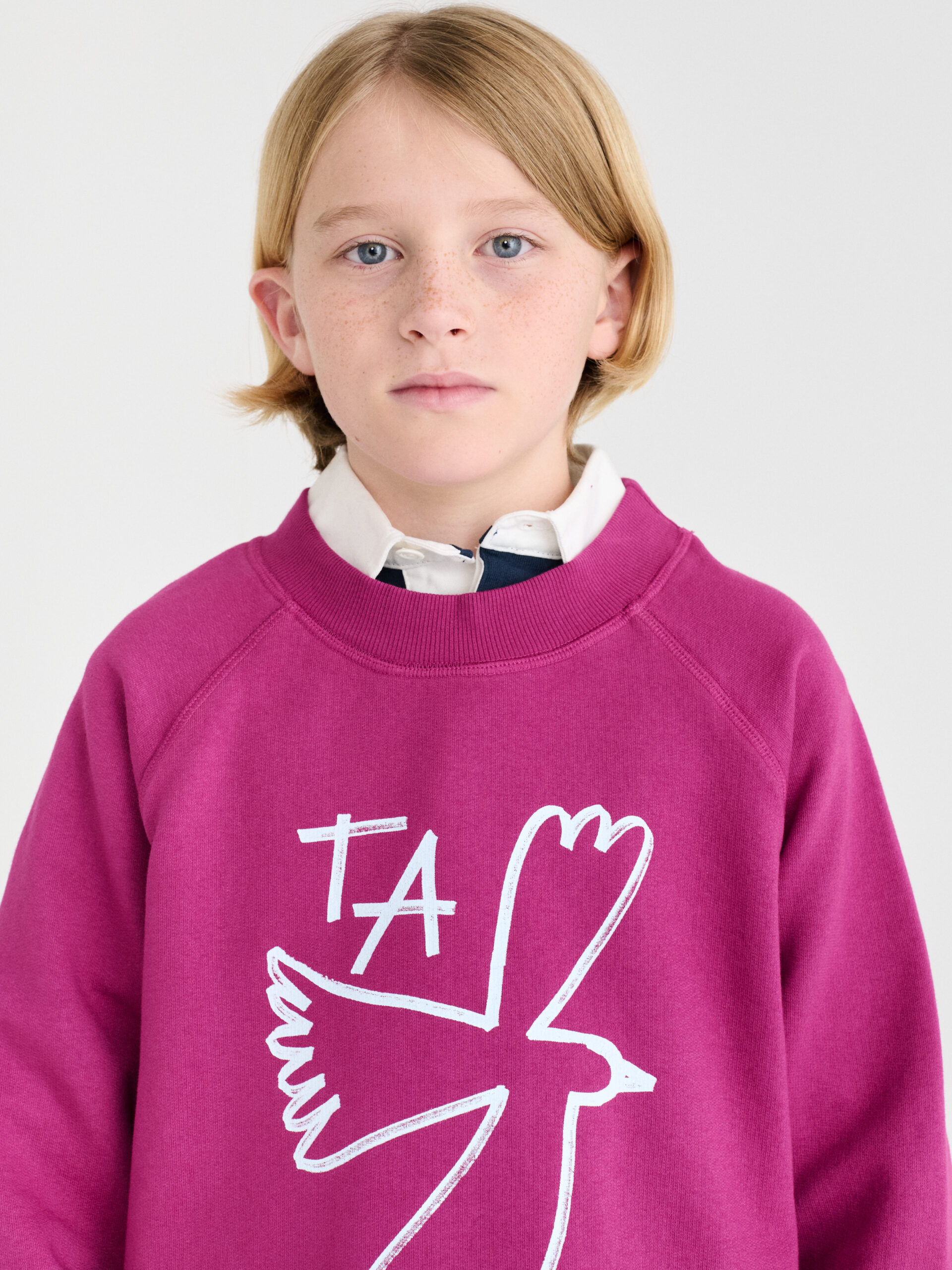 True Artist sweatshirt no. 01 - cherry fuchsia - Afbeelding 5